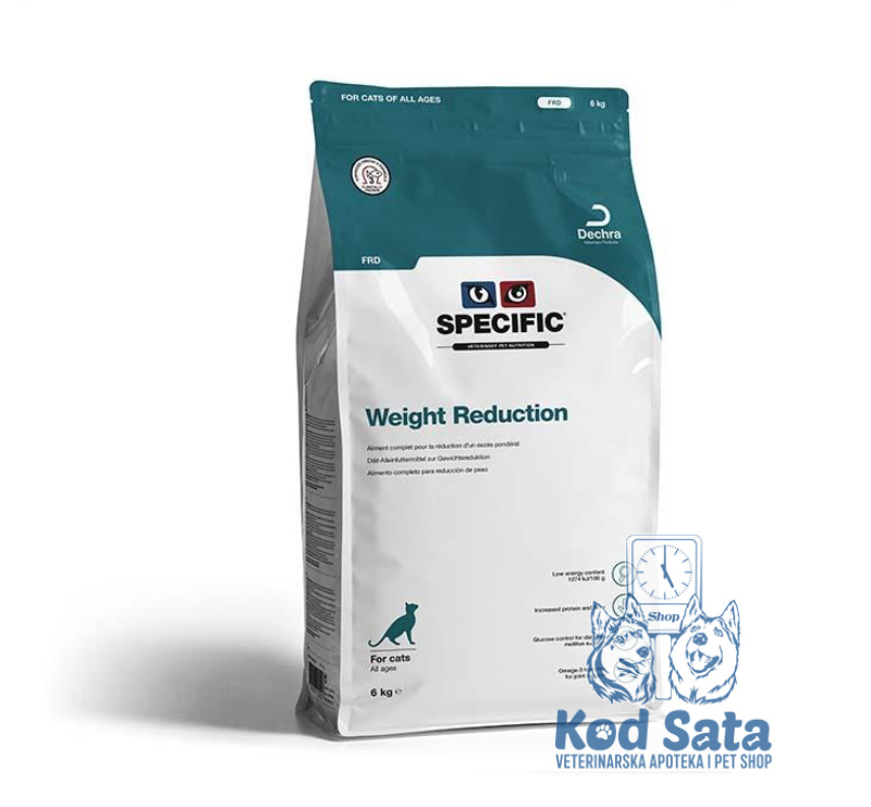 Dechra Specific Weight Reduction Suva Hrana, Za Mačke Sa Gojaznošću I Dijabetesom