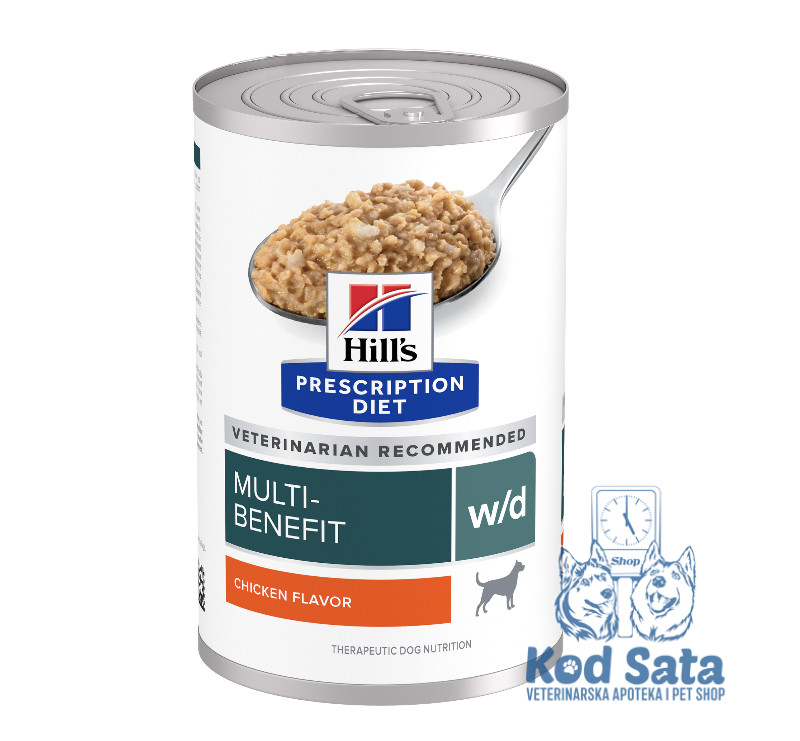 Hills W/D Multi-Benefit, Konzerva Za Pse Sa Više Benefita, Piletina