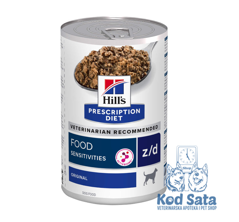 Hills Z/D Food Sensitivites, Konzerva Za Pse Sa Osetljivošću Na Hranu