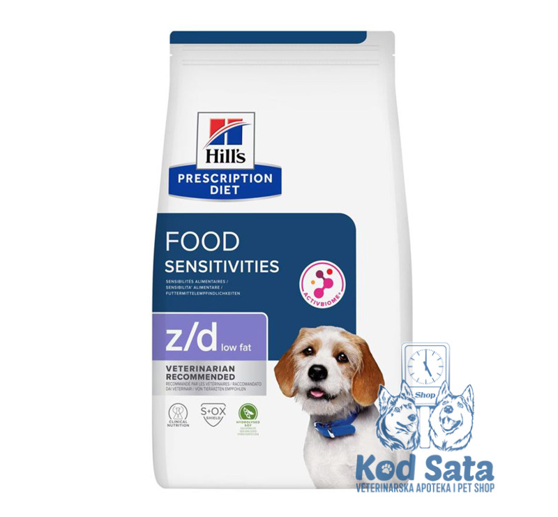 Hills Z/D Hidrolizovana Soja, Za Pse Sa Osetljivošću Na Hranu i Masti
