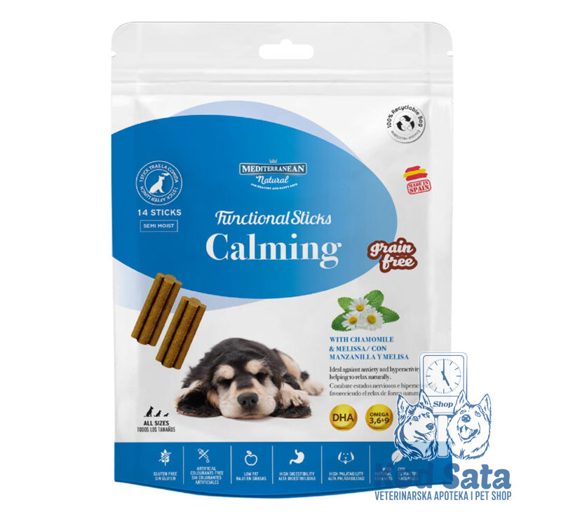 Mediterranean Natural Claming Poslastice Za Smirenje, Za Pse 110g