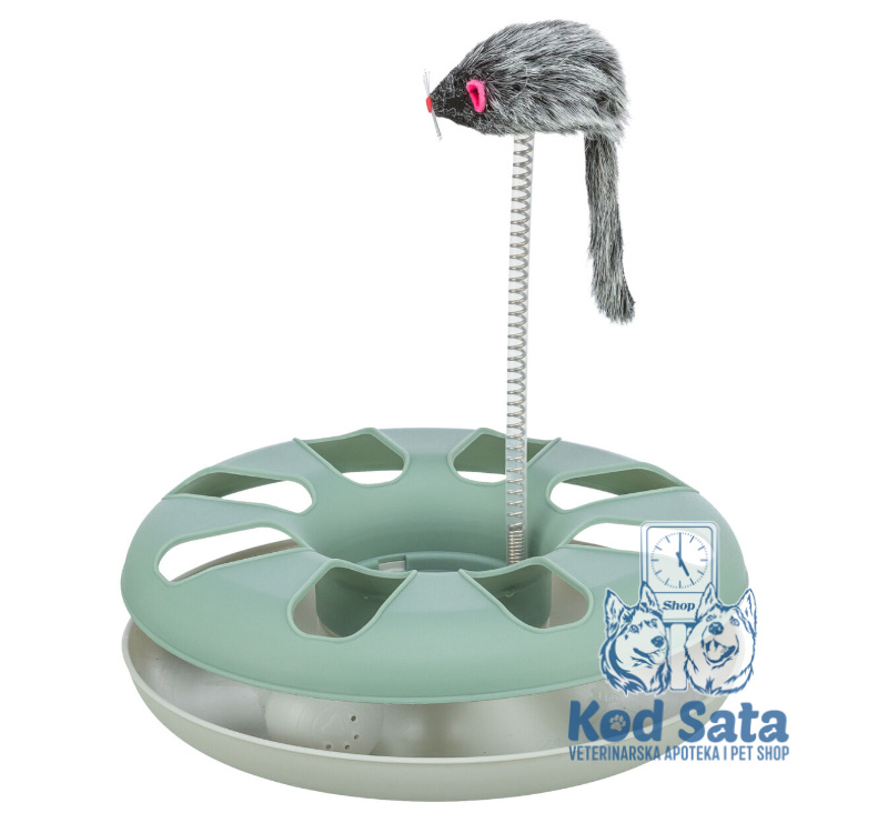 Trixie - Šašavi Krug Sa Mišem Za Mačke 24x29cm