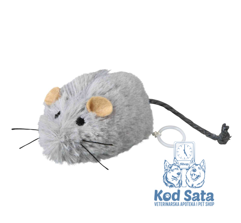 Trixie - Wind Up Wriggle Mouse Miš Mrducko Za Mačke 8cm