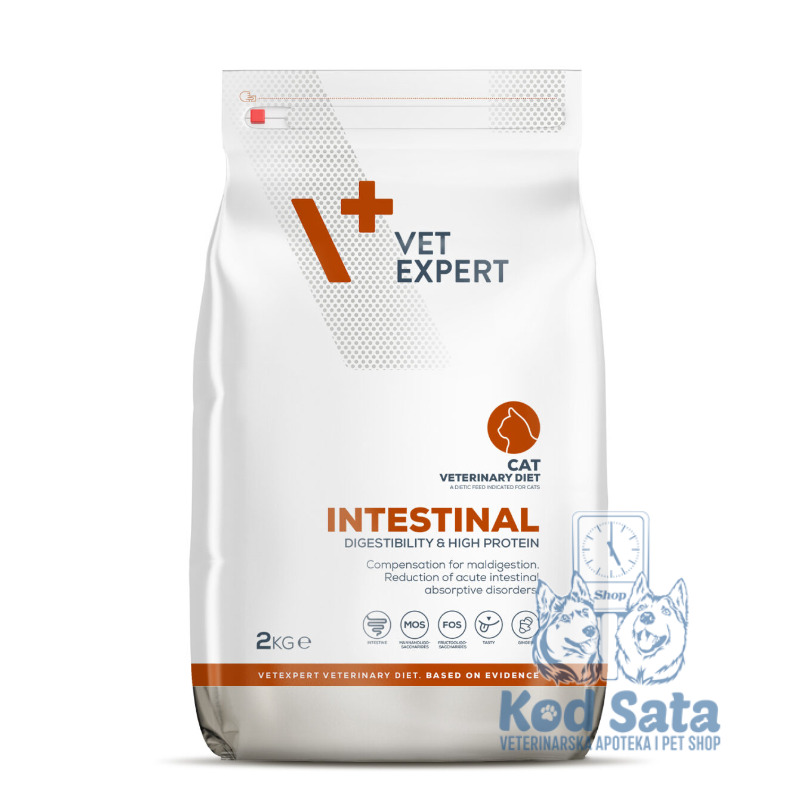 Vet Expert Gastrointestinal, Vet. Hrana Za Mačke Za Podrška Varenju 2kg