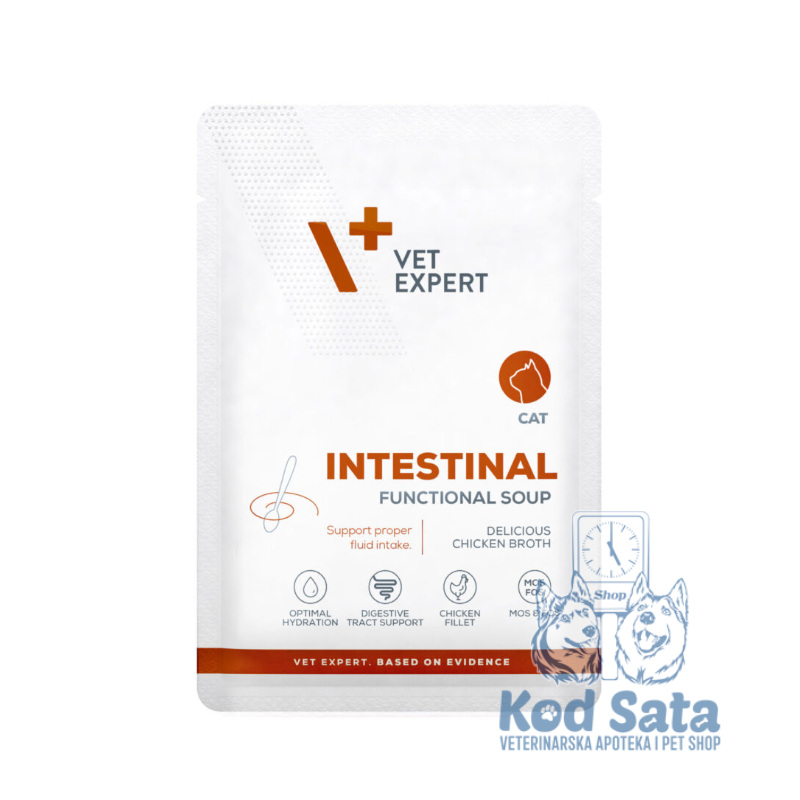 Vet Expert Intestinal, Vet. Funkcionalna Supa Za Mačke Sa Gastrointestinalnim Problemima