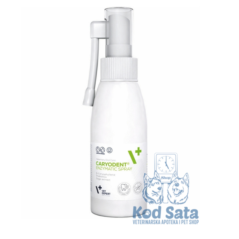 Vet Expert Sprej Za Zube Caryodent Enzymatic Spray, Za Pse i Mačke 75ml